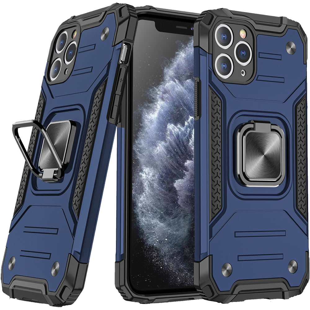 iPhone 11 Pro Rugged Tough Case Shockproof Hybrid Cover BLUE