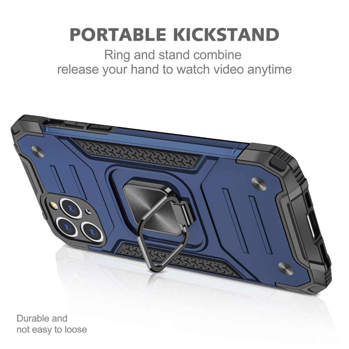 iPhone 11 Pro Rugged Tough Case Shockproof Hybrid Cover BLUE