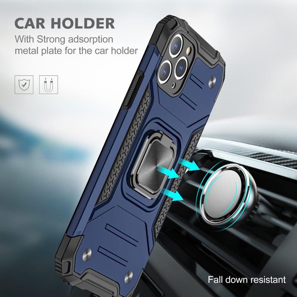 iPhone 11 Pro Rugged Tough Case Shockproof Hybrid Cover BLUE