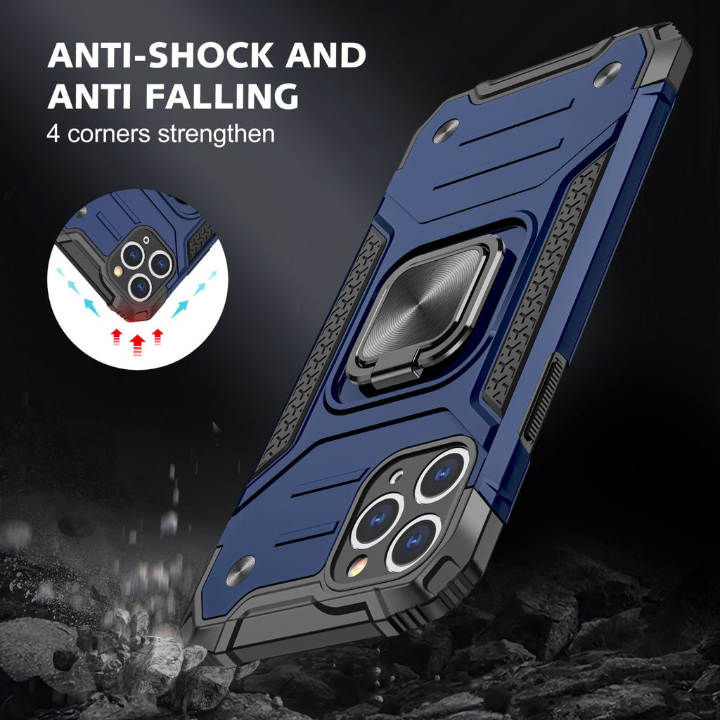 iPhone 11 Pro Rugged Tough Case Shockproof Hybrid Cover BLUE