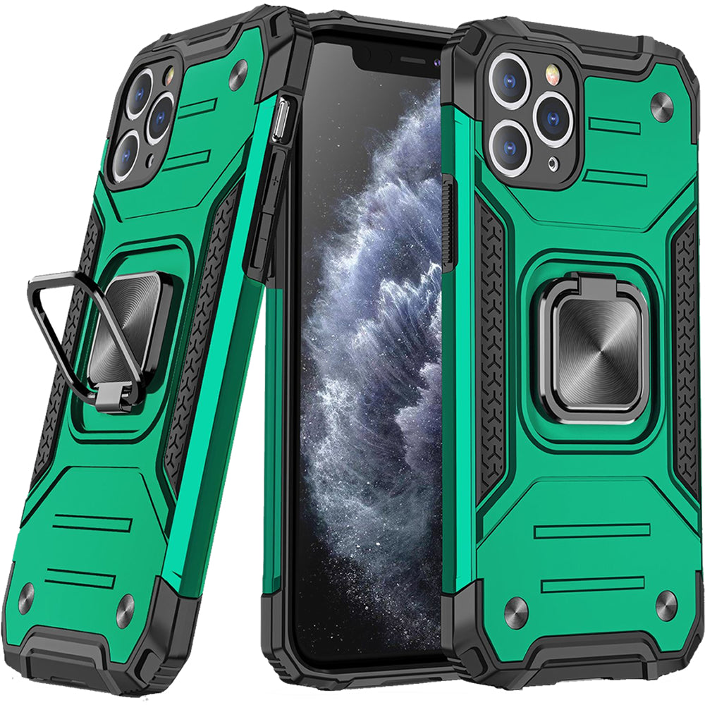 iPhone 11 Pro Max Rugged Tough Case Shockproof Hybrid Cover D GREEN