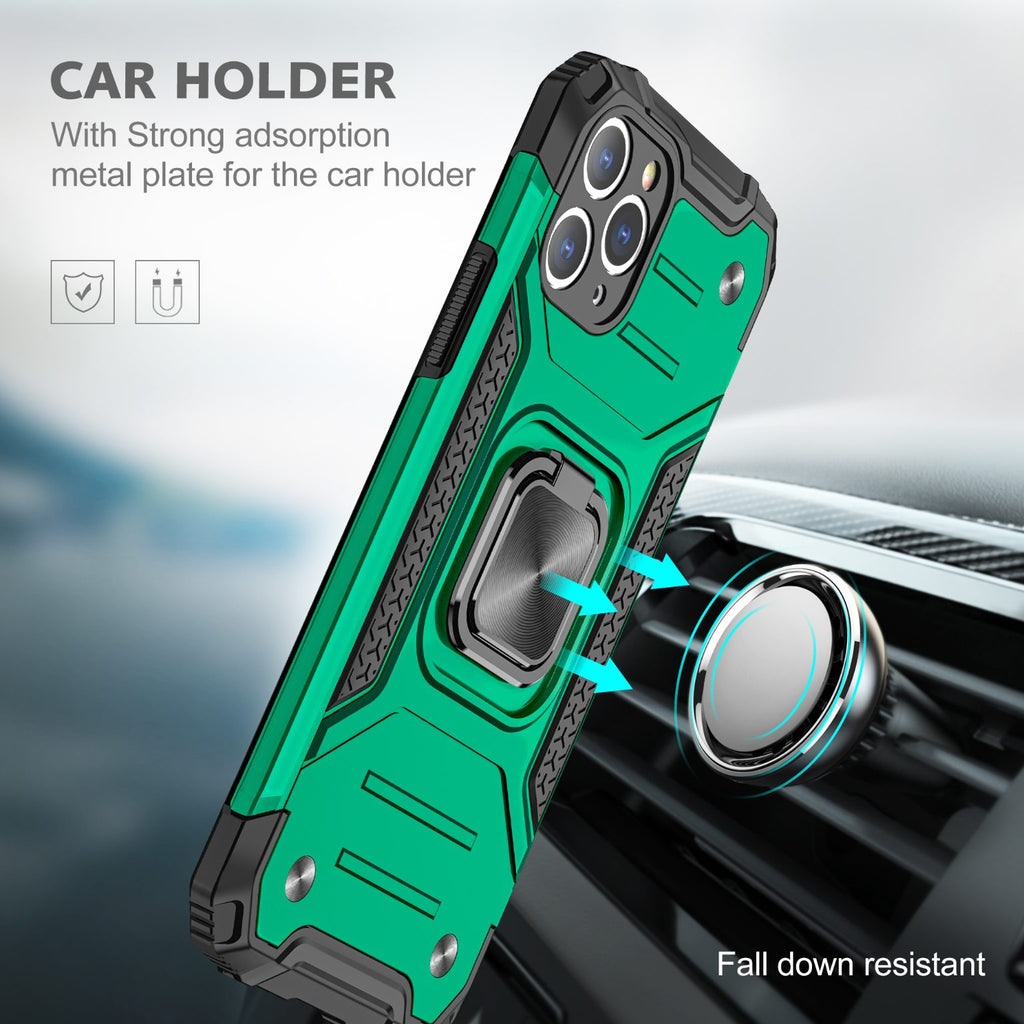 iPhone 11 Pro Max Rugged Tough Case Shockproof Hybrid Cover D GREEN
