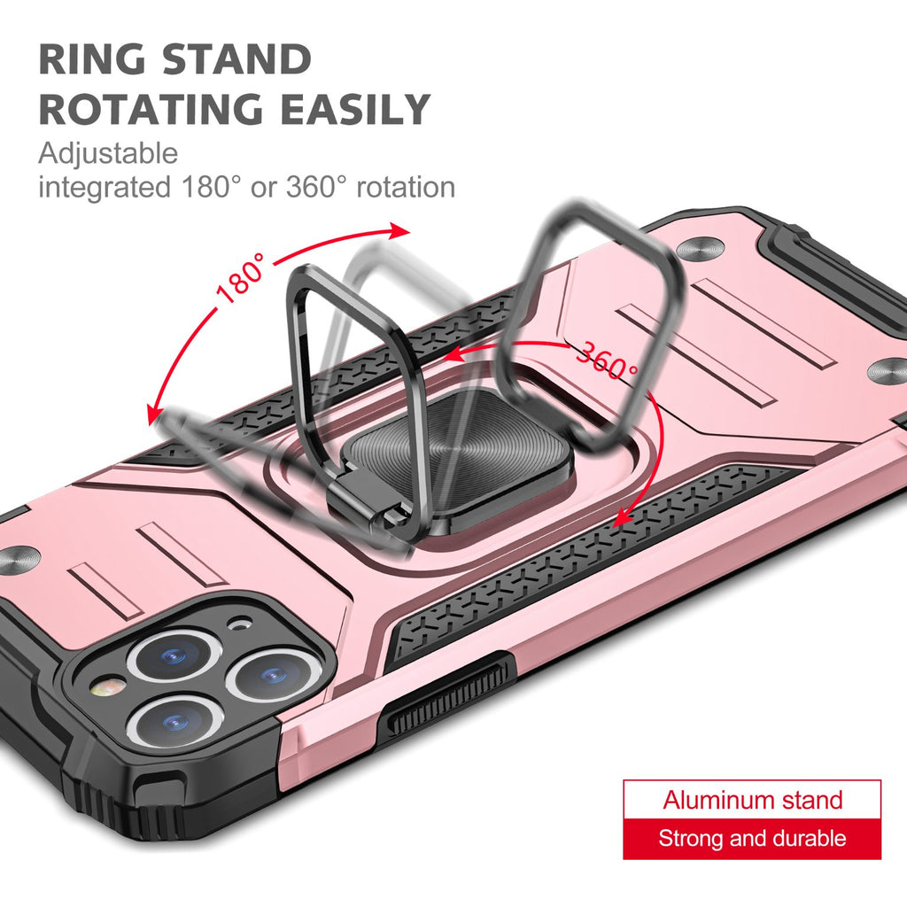 iPhone 11 Pro Rugged Tough Case Shockproof Hybrid Cover PINK
