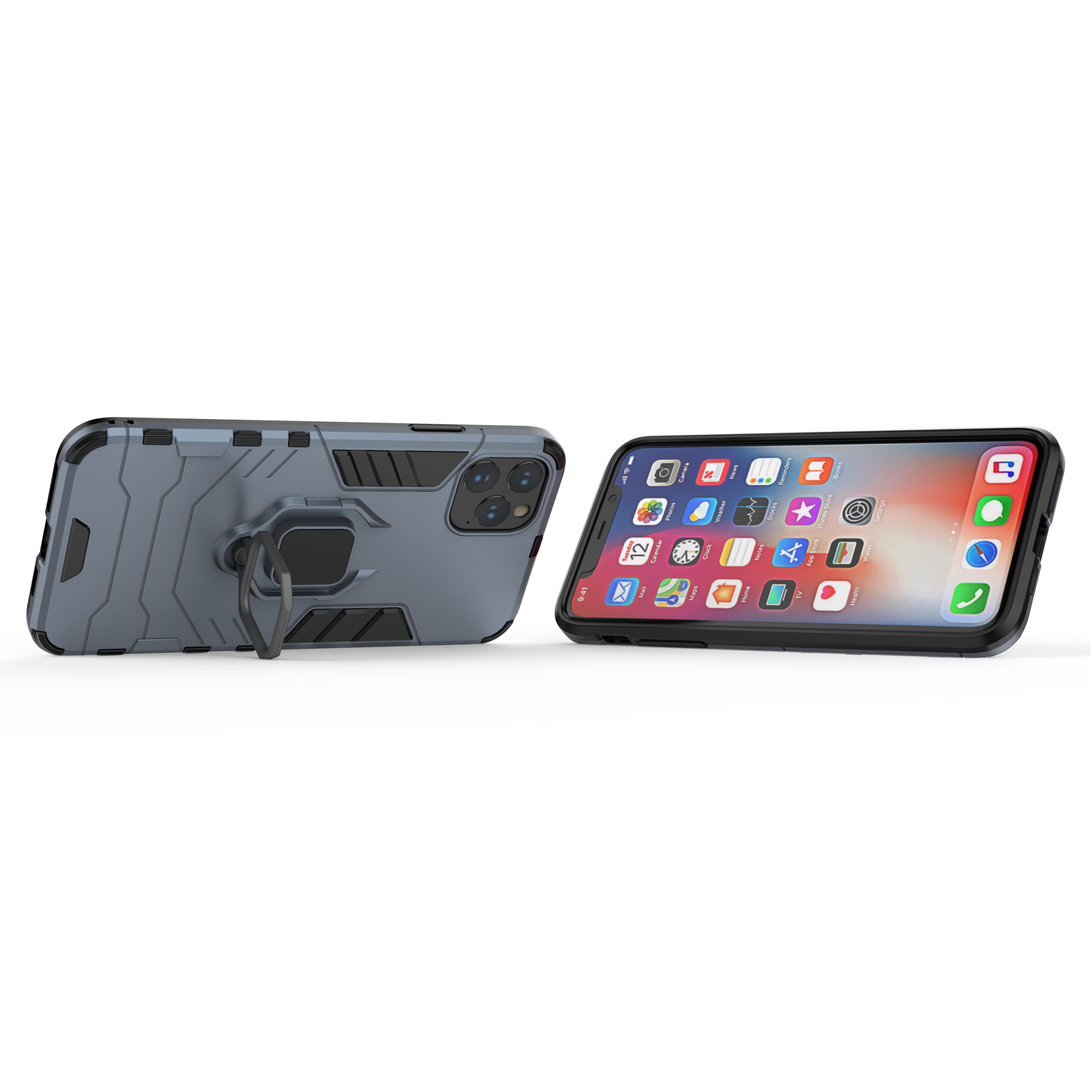 iPhone 11 Pro Max Rugged Tough Case Shockproof Hybrid Cover BLUE