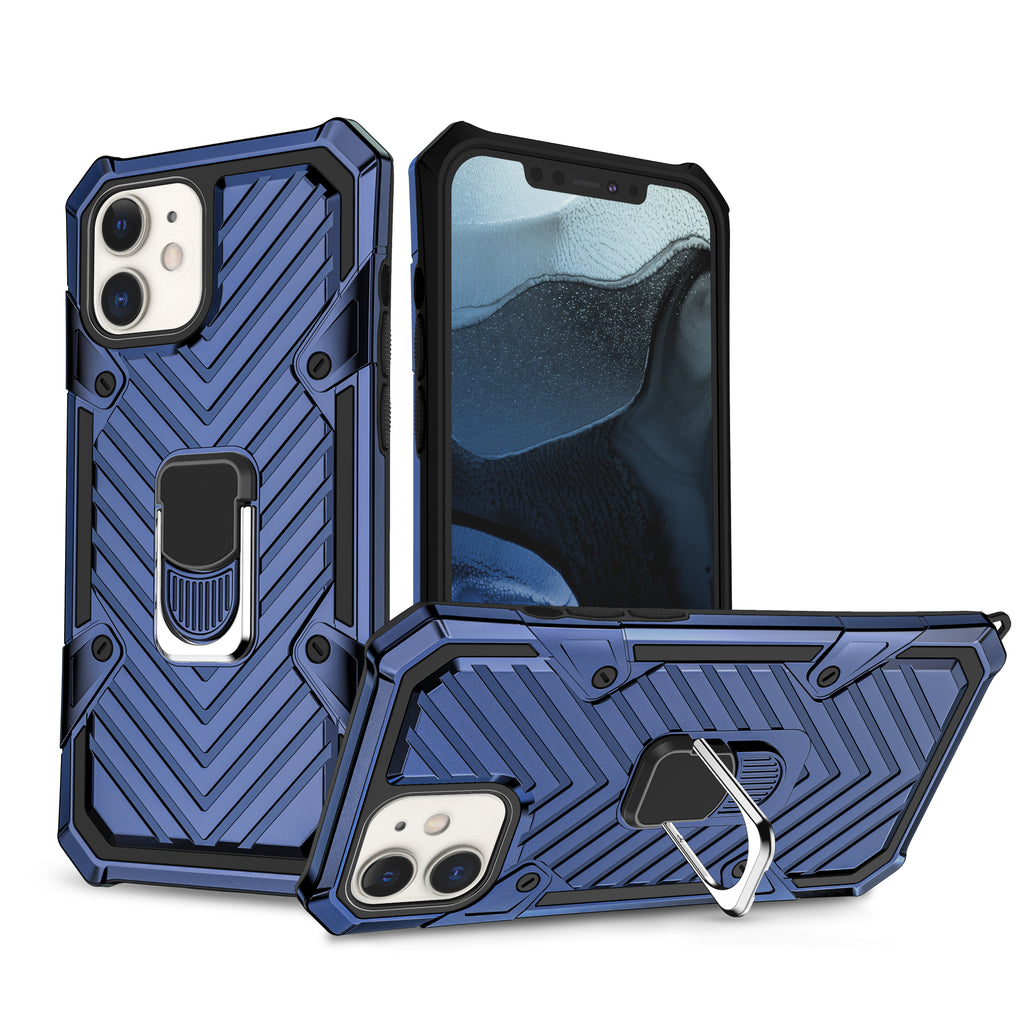 iPhone 12 Mini Rugged Tough Case Shockproof Hybrid Cover BLUE