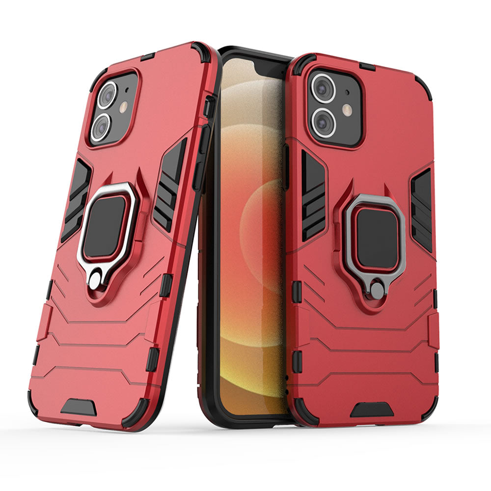 iPhone 12 Mini Rugged Tough Case Shockproof Hybrid Cover RED