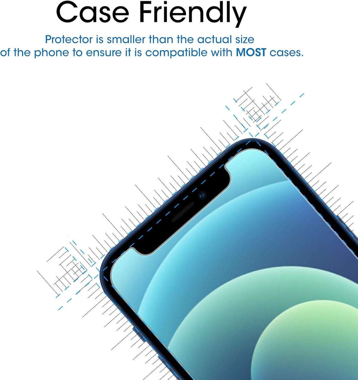 2X iPhone 12 Mini Glass Screen Protector