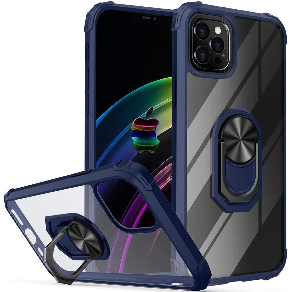 iPhone 12 Pro Max Rugged Tough Case Shockproof Hybrid Cover BLUE