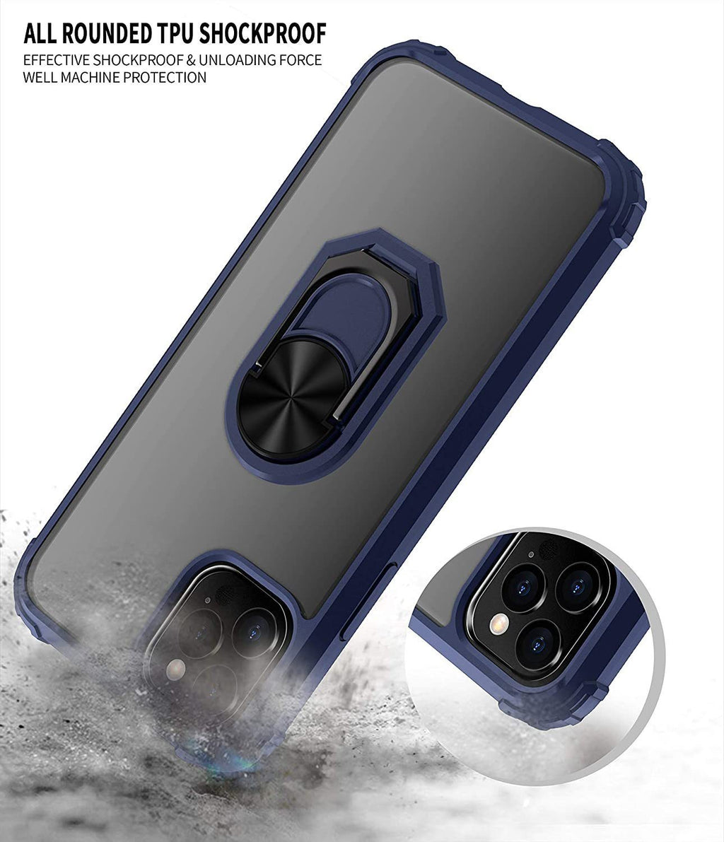 iPhone 12 Pro Max Rugged Tough Case Shockproof Hybrid Cover BLUE