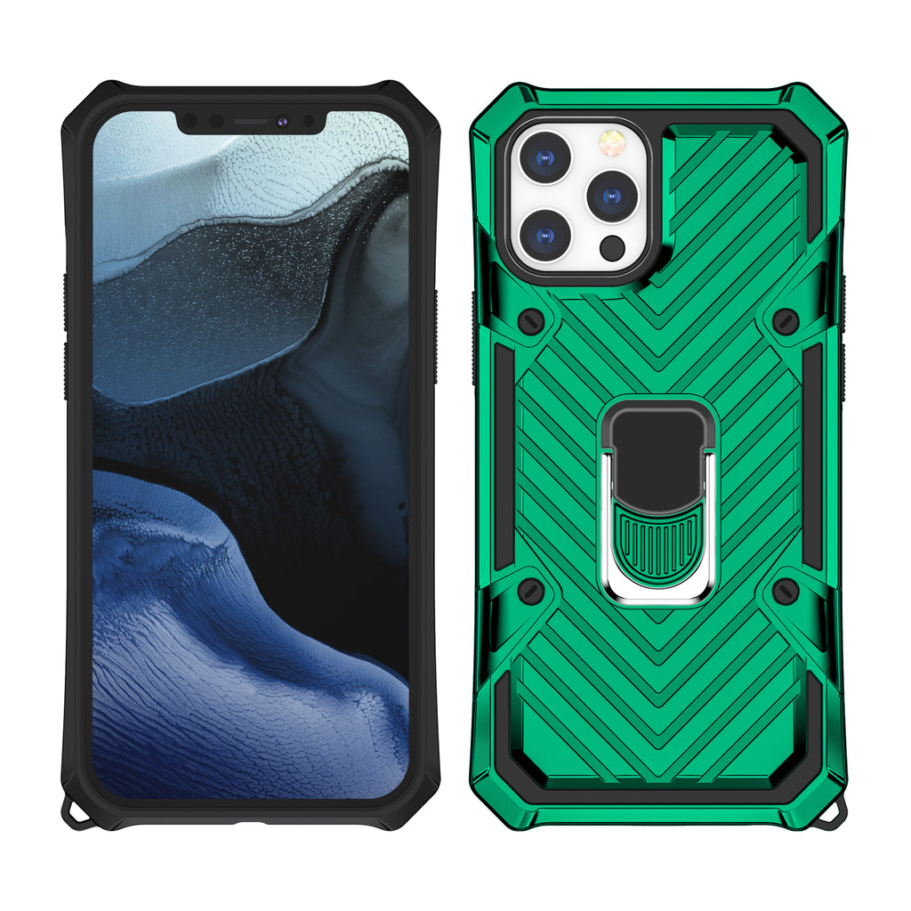iPhone 12 Pro Max Rugged Tough Case Shockproof Hybrid Cover DARK GREEN