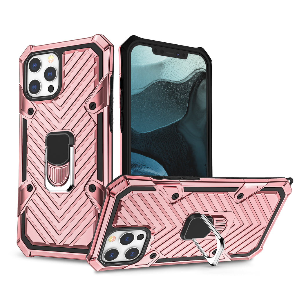iPhone 13 Pro Max Rugged Tough Case Shockproof Hybrid Cover PINK