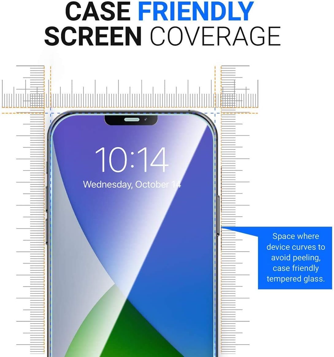 2X iPhone 12 Pro Max Glass Screen Protector