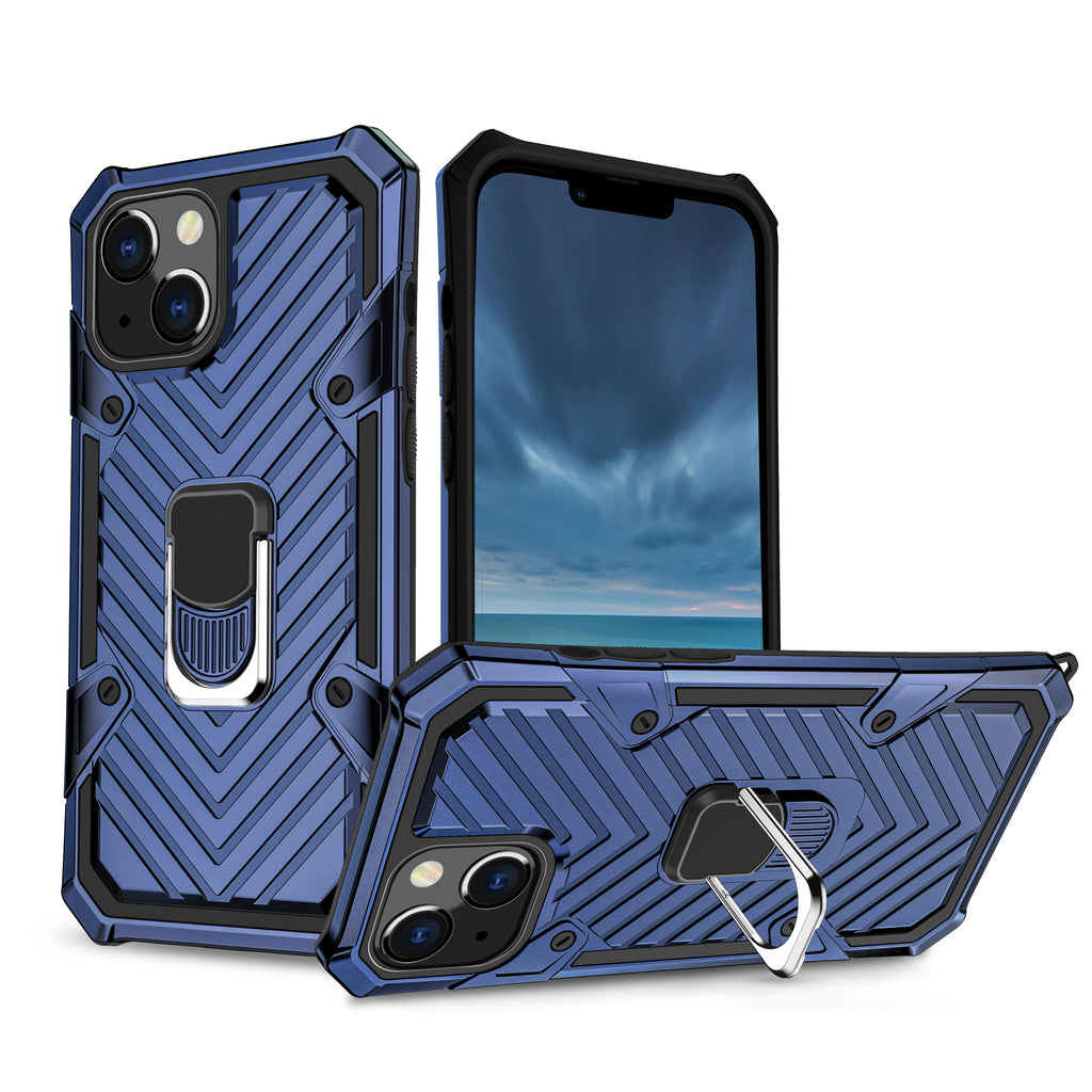 iPhone 13 Mini Rugged Tough Case Shockproof Hybrid Cover BLUE