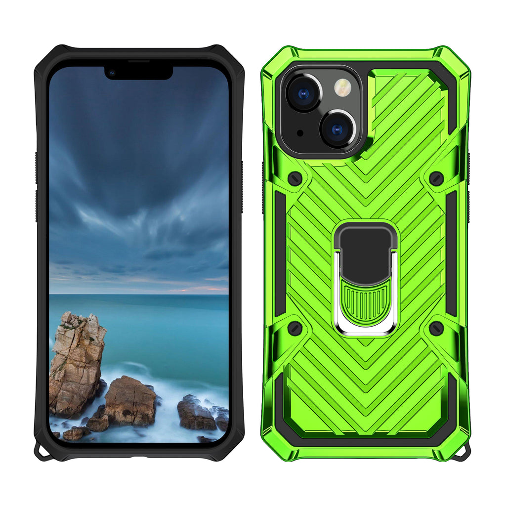 iPhone 13 Mini Rugged Tough Case Shockproof Hybrid Cover LIGHT GREEN