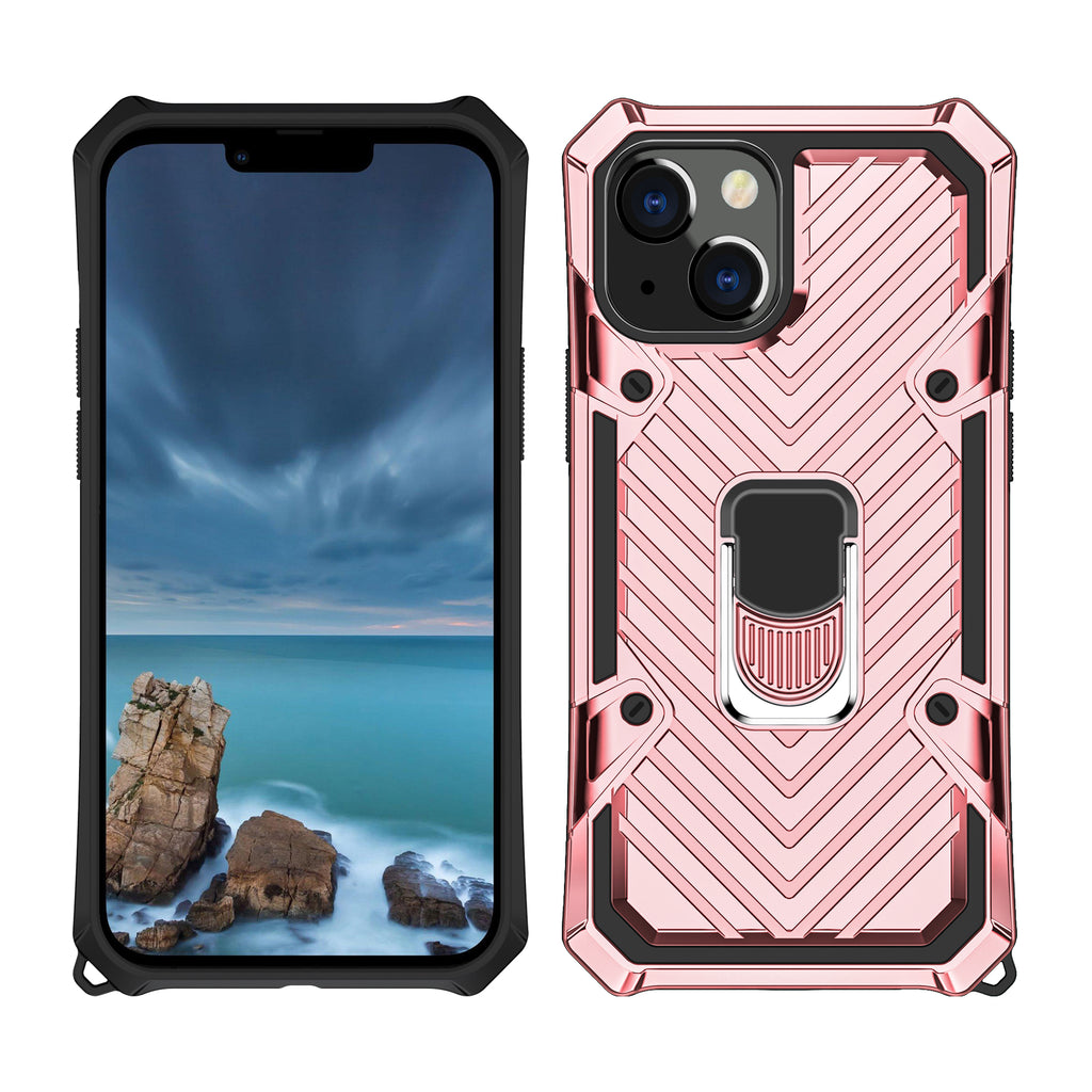 iPhone 13 Mini Rugged Tough Case Shockproof Hybrid Cover PINK