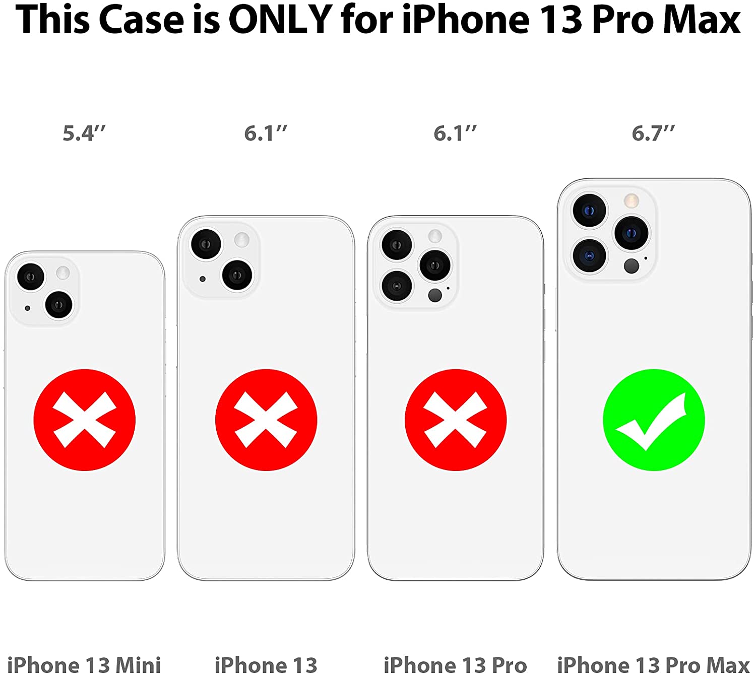 2X Screen Protector for iPhone 13 Pro Max