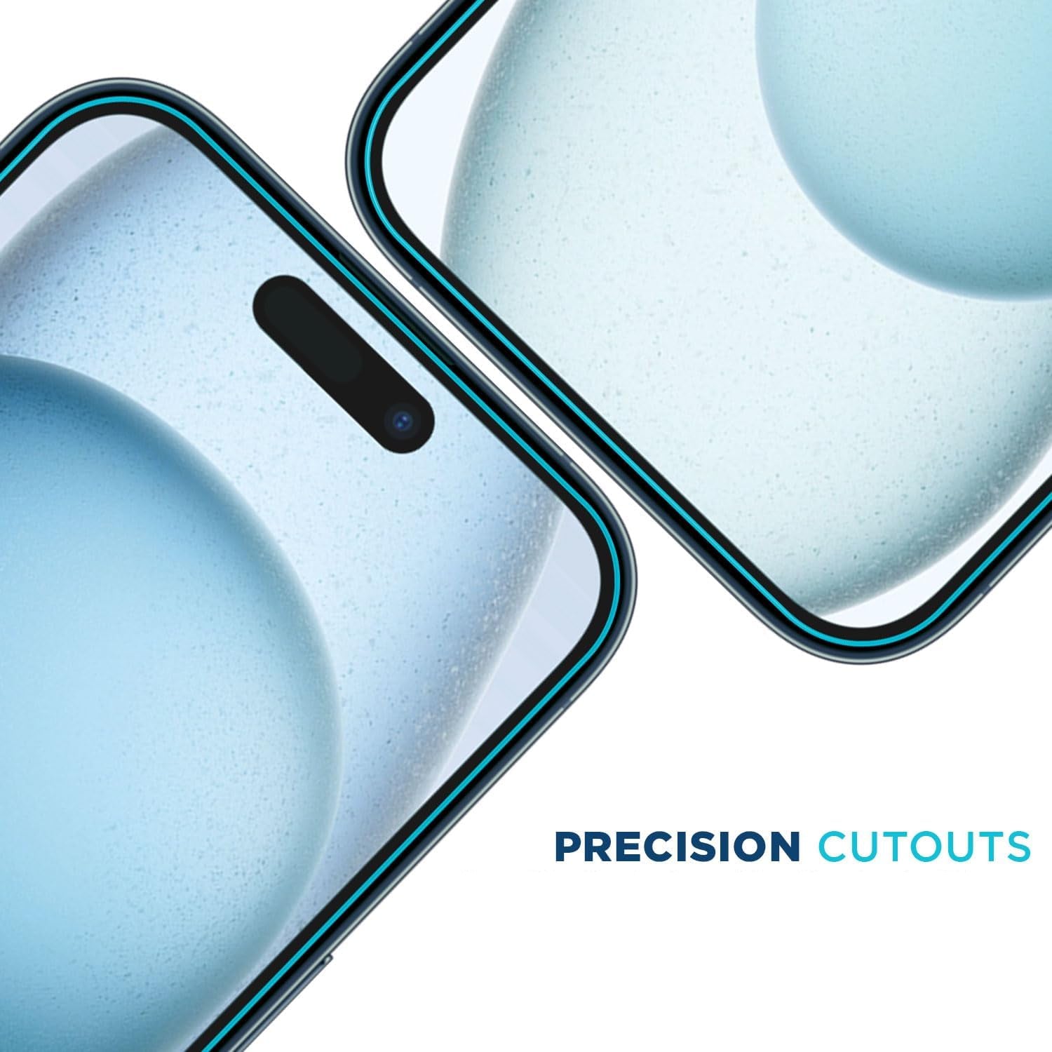 2X Glass Screen Protector for iPhone 15