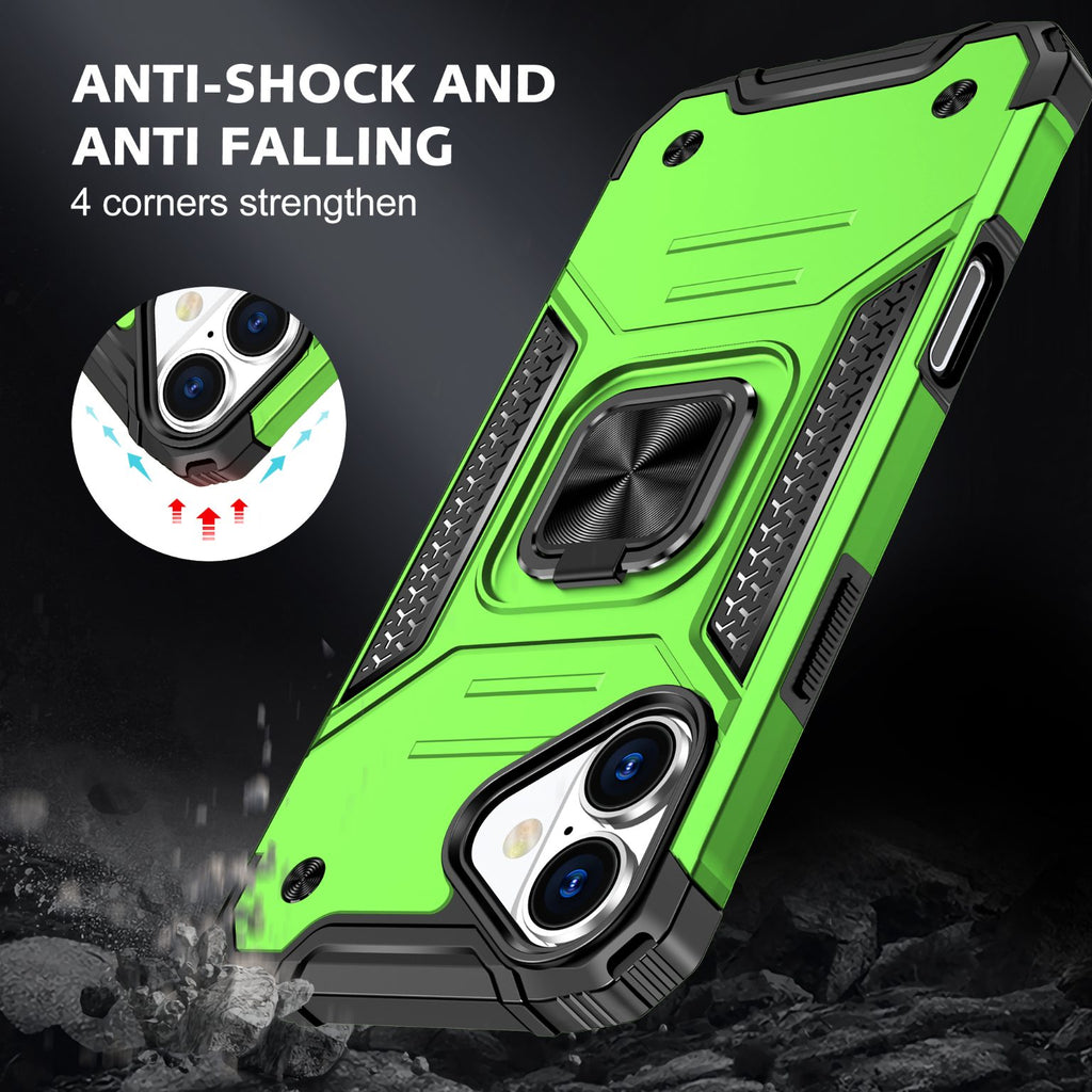 iPhone 16 Plus Rugged Tough Case Shockproof Hybrid Cover LIGHT GREEN