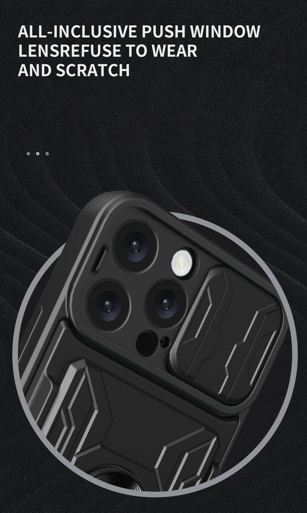 iPhone 16 Pro Max Rugged Shockproof Case Kickstand Card Cover GREY
