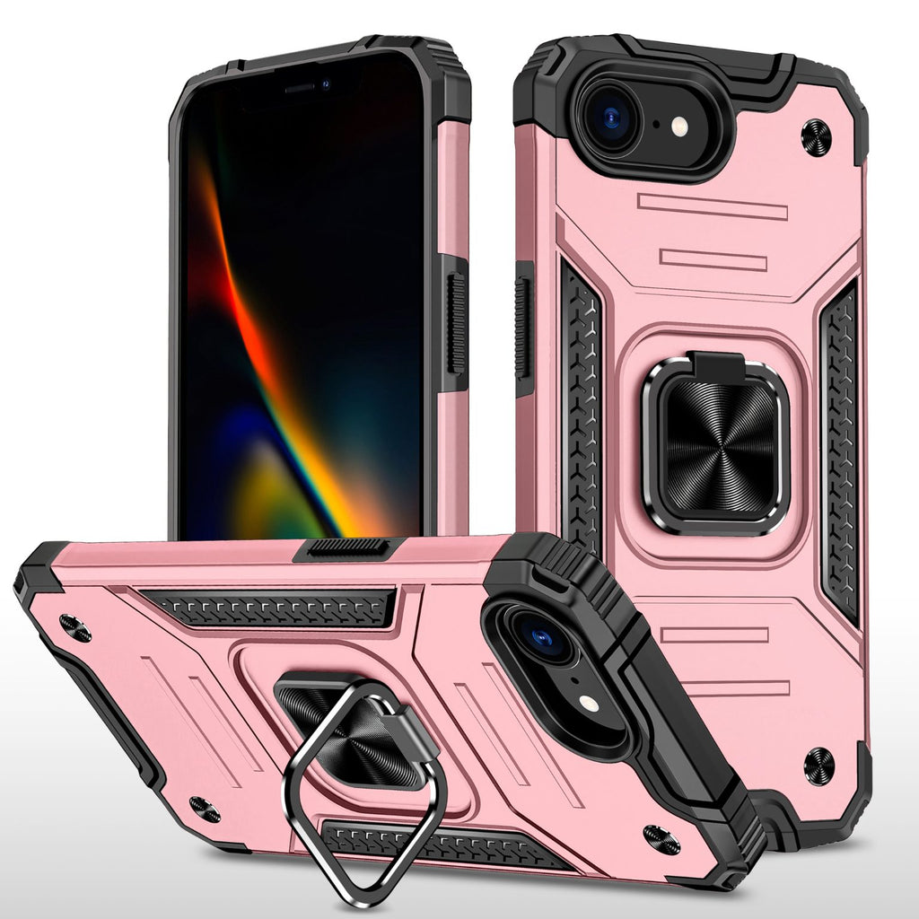 iPhone 16e Rugged Tough Case Shockproof Hybrid Cover PINK