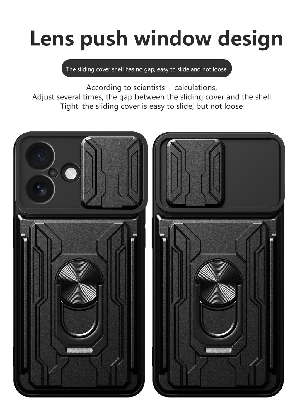 iPhone 16 Rugged Shockproof Case Kickstand Card Cover GREY