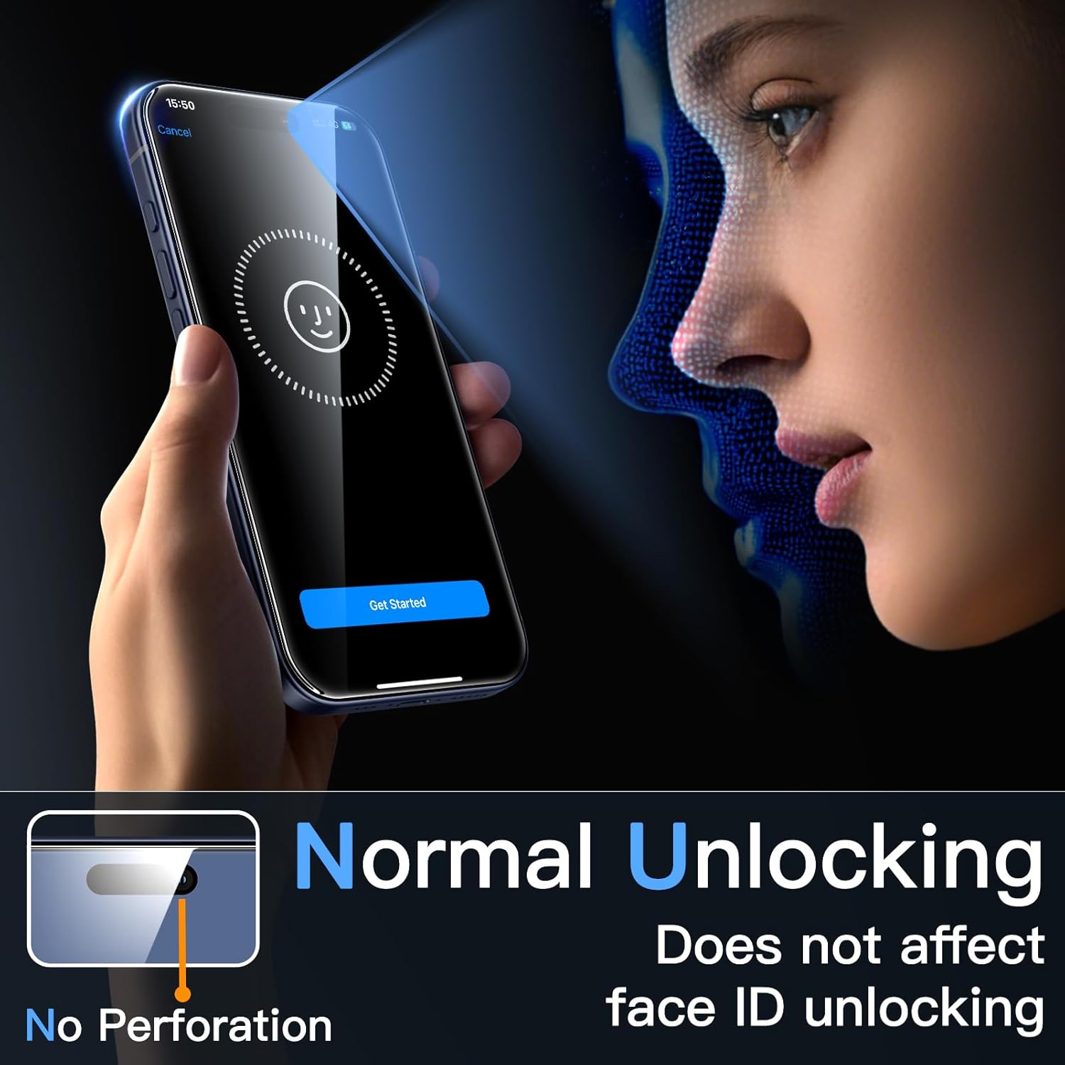 2X Glass Screen Protector for iPhone Air