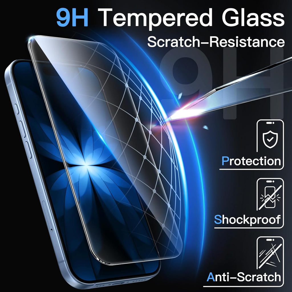 2X Glass Screen Protector for iPhone 17