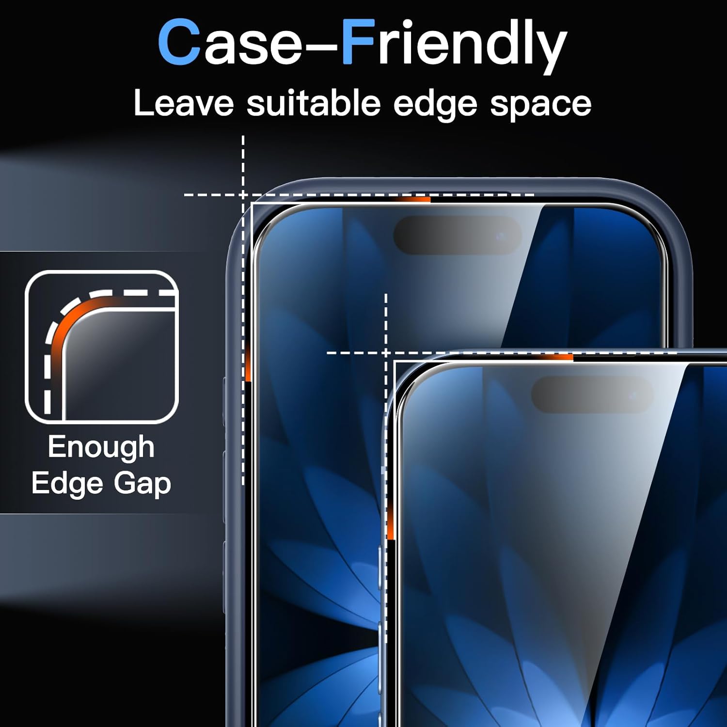 2X Glass Screen Protector for iPhone 17
