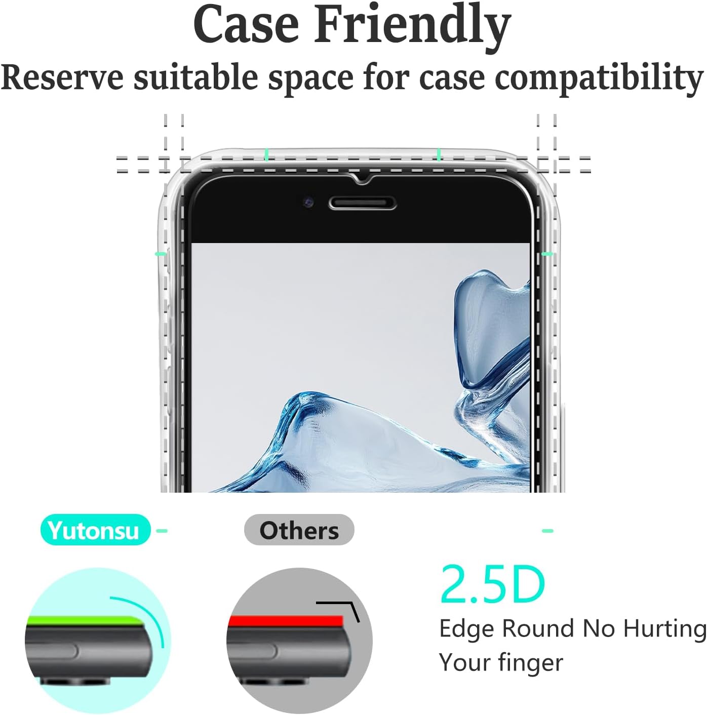 2x iPhone SE 2020 Glass Screen Protector