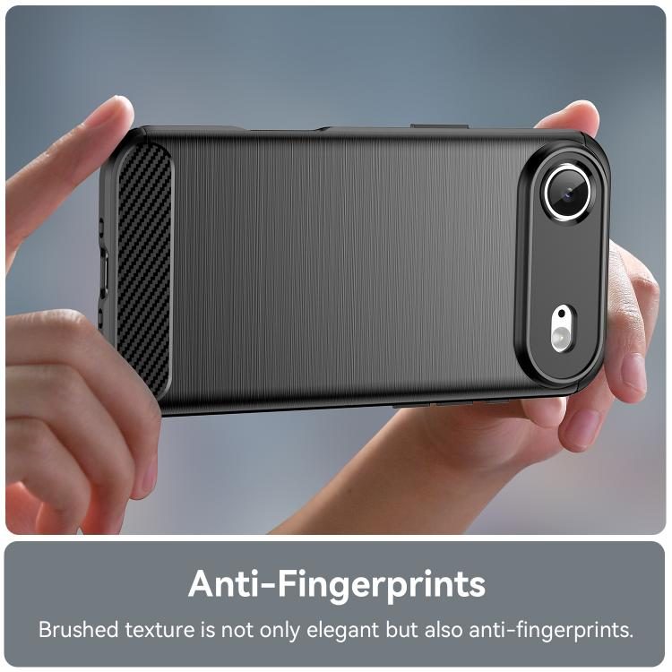 iPhone Air Slim Fit Case Tough Gel TPU Rubber Cover BLACK